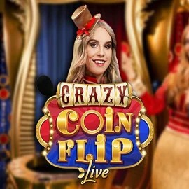 Try Crazy Coin Flip slot by Evolution on love-casino.eu – logo image