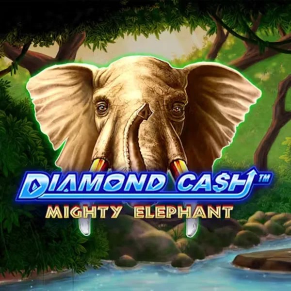 Official Slots logo: Diamond Cash Mighty Elephant by Greentube at Love Casino
