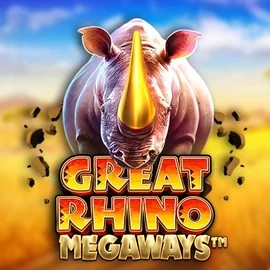 Great Rhino Megaways logo by Pragmatic Play Love Casino