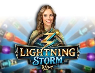 Lightning Storm slot visual from Evolution available on love-casino.eu