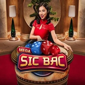 Official Live Casino logo: Mega Sic Bac by Pragmatic Play at Love Casino