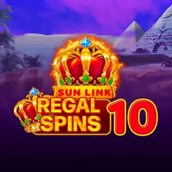 Regal Spins 10 by PatePlay, showcased at love-casino.eu – game logo